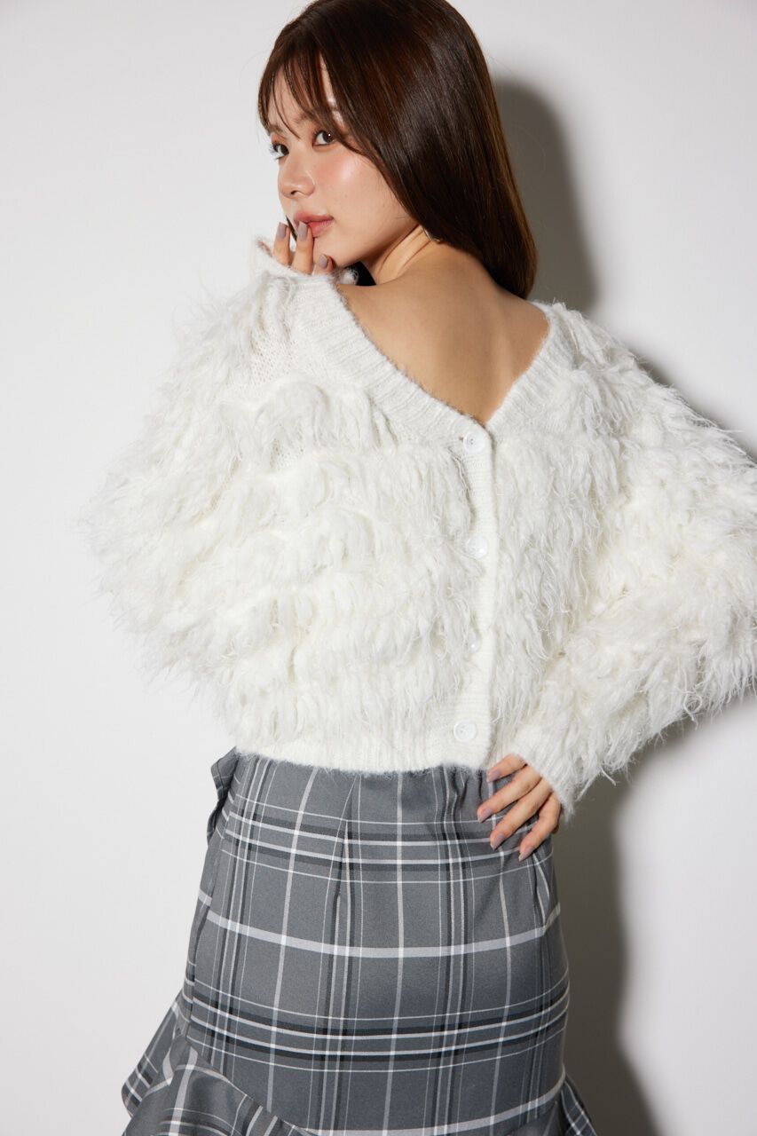 rienda「フリンジニットカーディガン」|カーディガン|