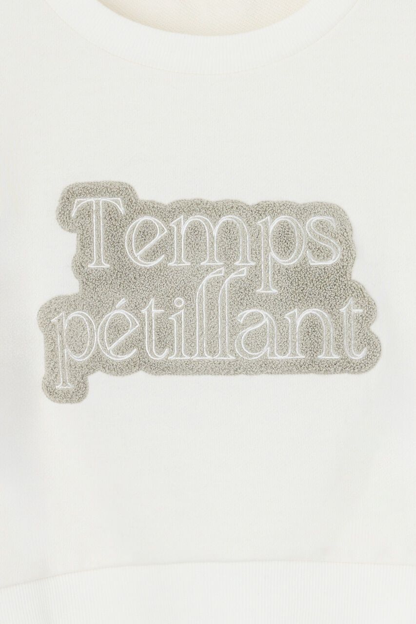 rienda「サガラ刺繍スウェットトップス」|Tシャツ・カットソー|