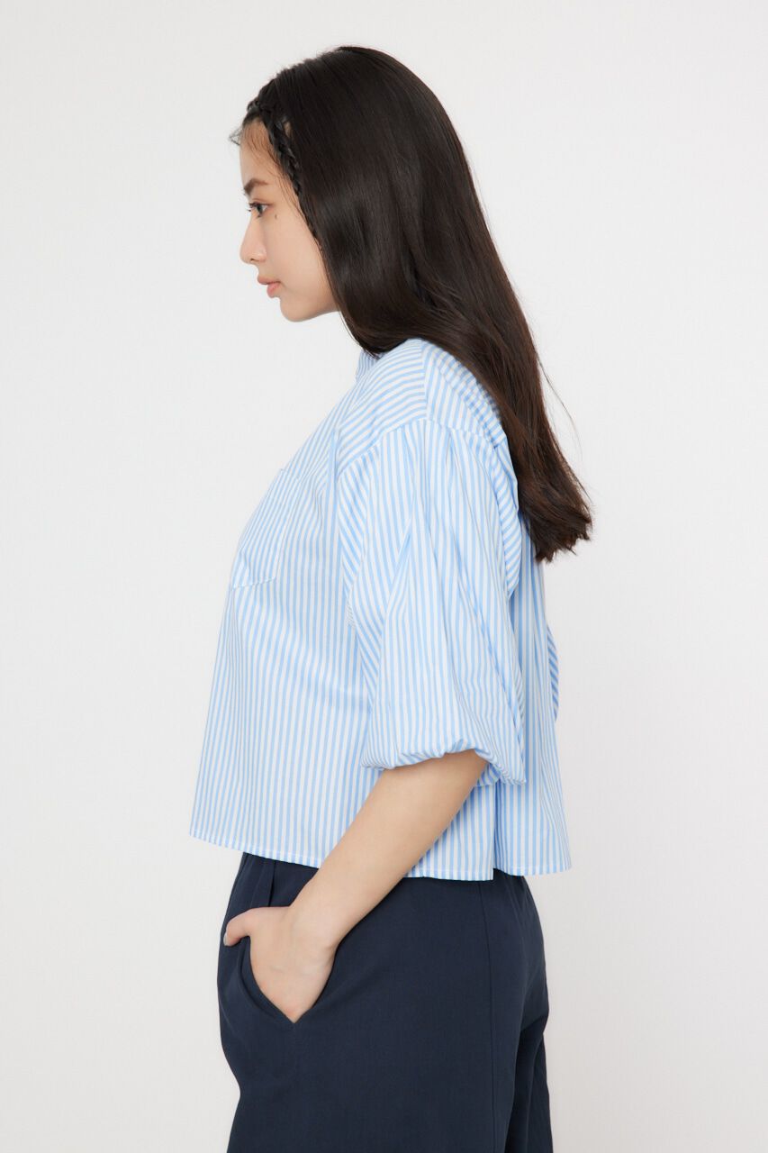 RODEO CROWNS「バルーンスリーブショートシャツ」|シャツ・ブラウス|