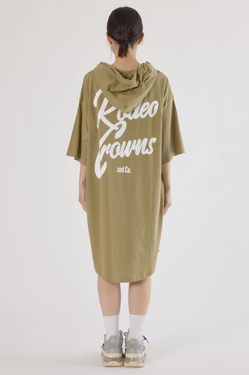 RODEO CROWNS「RCSロゴパーカーワンピース」|ワンピース|