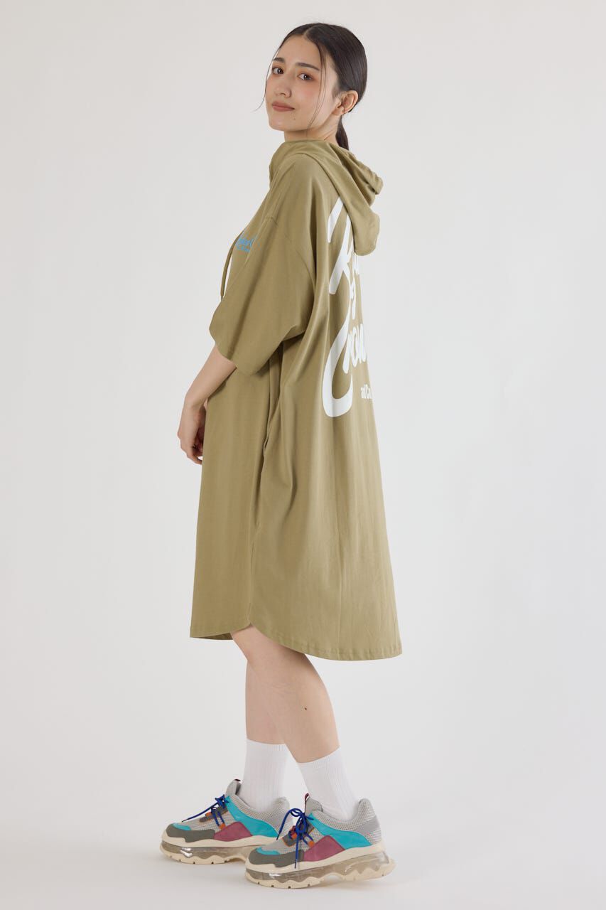 RODEO CROWNS「RCSロゴパーカーワンピース」|ワンピース|