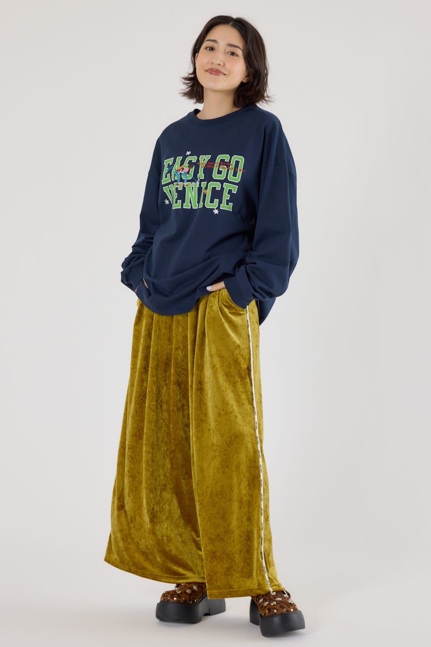 RODEO CROWNS「フレアバギーベロアパンツ」|その他|