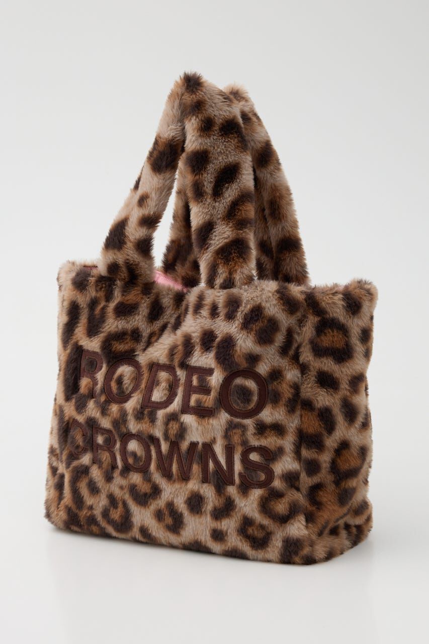 RODEO CROWNS「フェイクファーパッチロゴトート」|その他|
