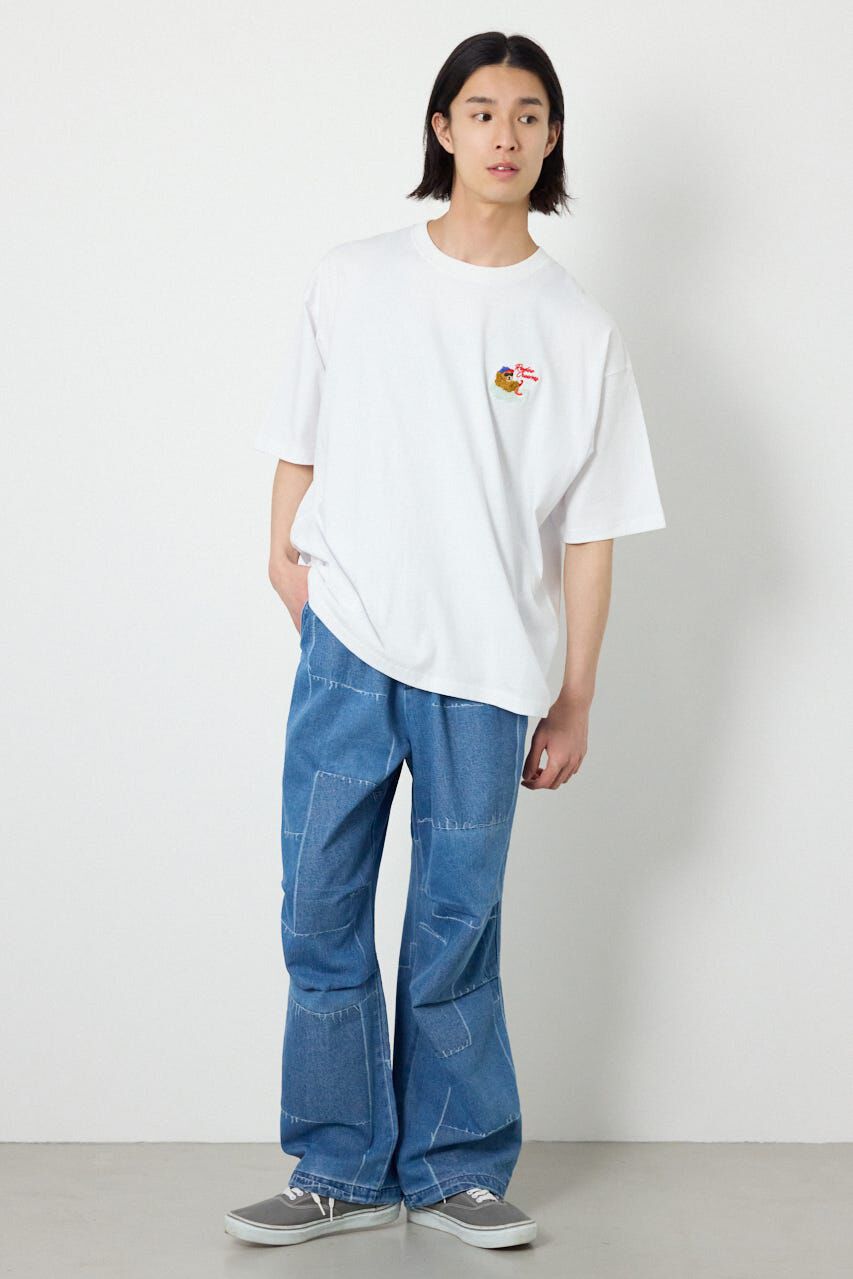 RODEO CROWNS「パッチパターンデニムパンツ」|デニム|