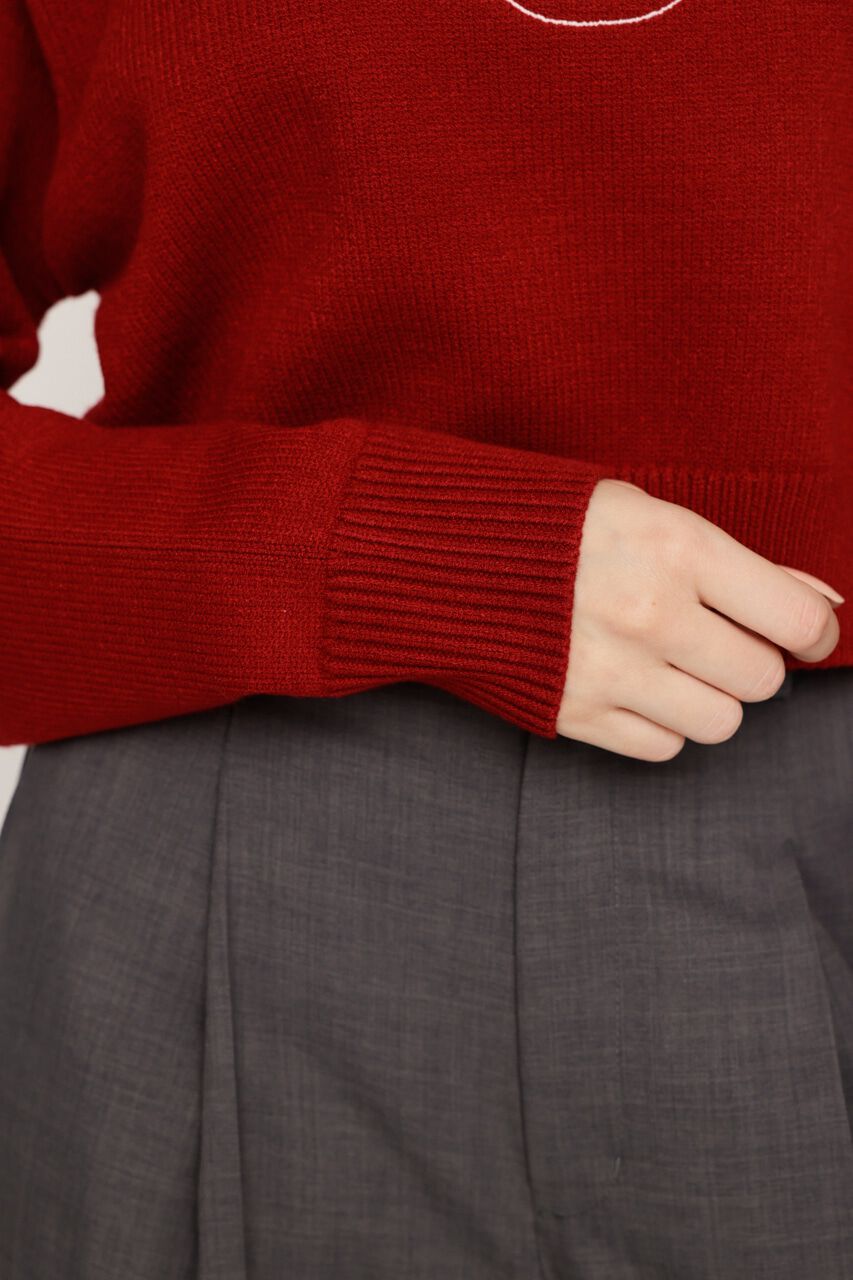 SLY「MOTIF LOGO KNIT トップス」|ニット・セーター|