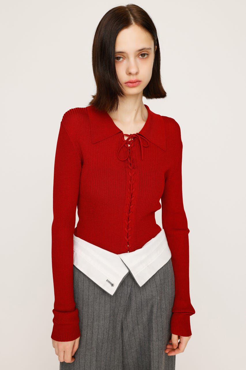 SLY「LACE UP H／G トップス」|ニット・セーター|