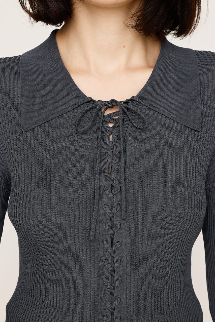 SLY「LACE UP H／G トップス」|ニット・セーター|