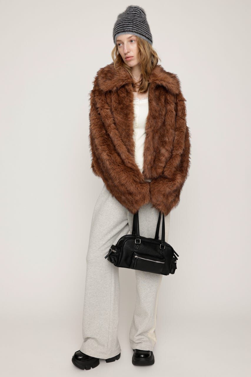 SLY「BIG COLLAR FUR S／コート」|その他|