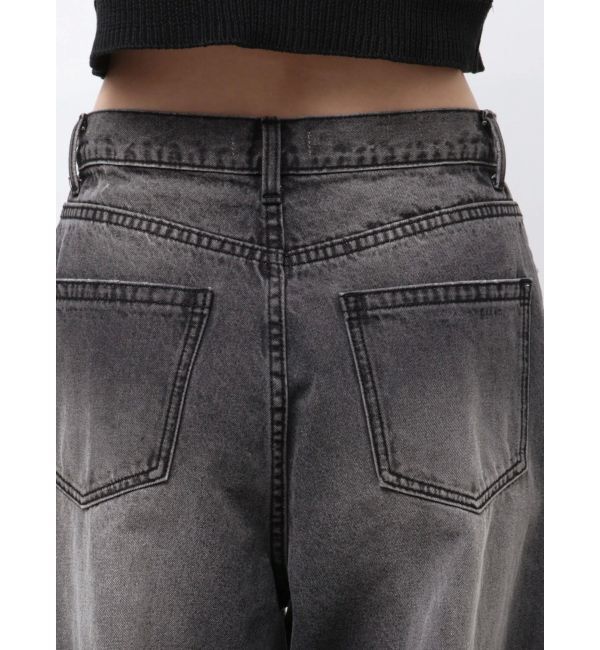 CALNAMUR「2WAY RIBBON DETAILS DENIM/2WAY リボンディティールデニム」|デニム|