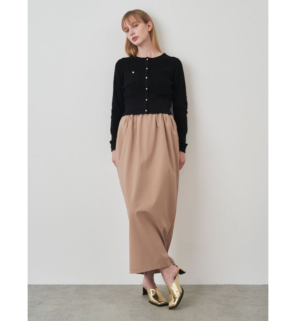 ELENDEEK「TUCK WAIST SK」|スカート|