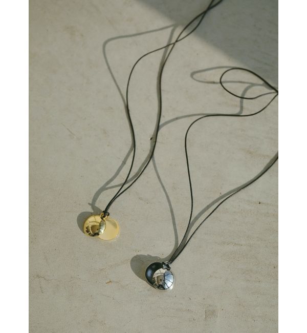 ELENDEEK「METAL TOP CORD NECKLACE」|ネックレス|