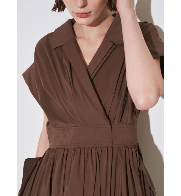 ELENDEEK「W COLLAR SHIRT OP」|ワンピース|