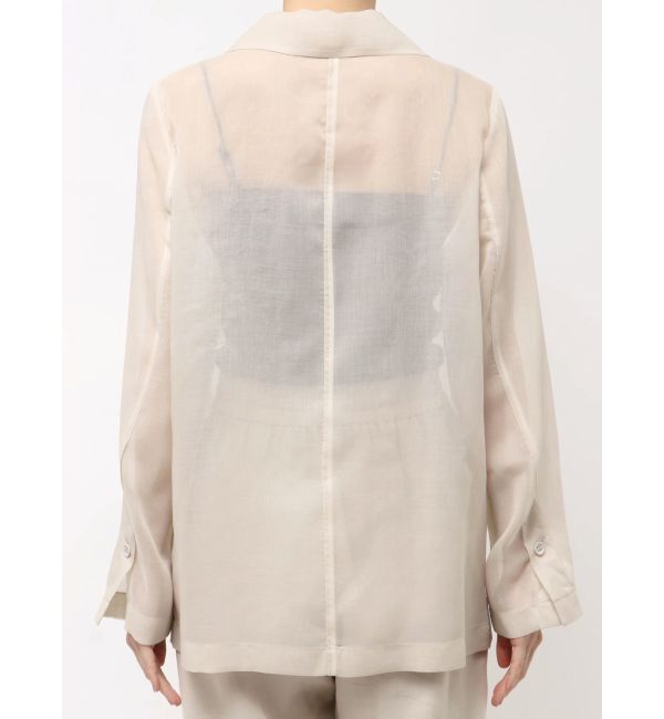 ELENDEEK「SHEER JK」|テーラードジャケット|