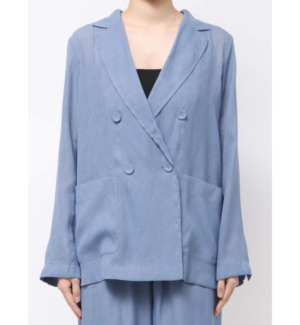 ELENDEEK「SHEER JK」|テーラードジャケット|
