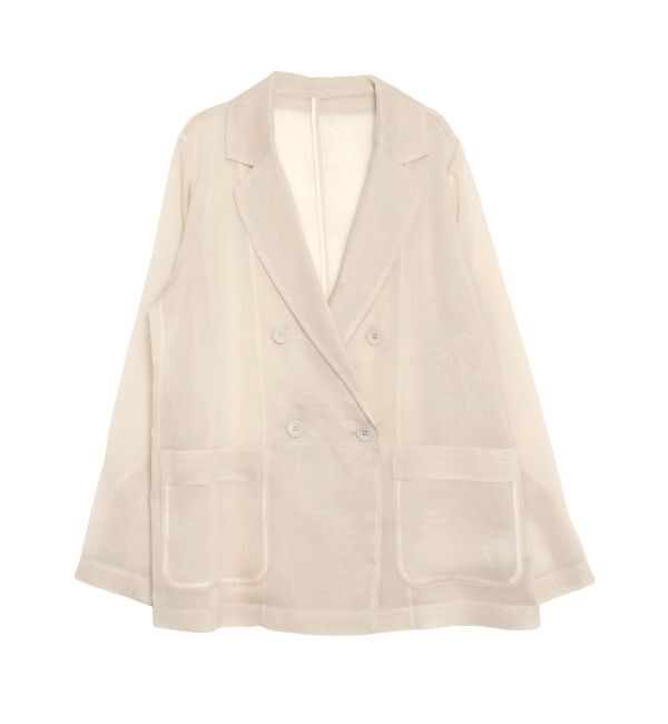 ELENDEEK「SHEER JK」|テーラードジャケット|