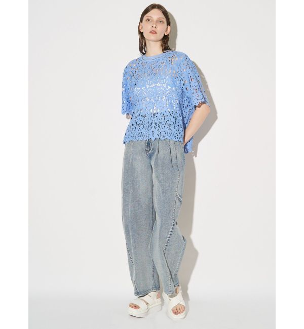 ELENDEEK「LACE T-BL」|シャツ・ブラウス|