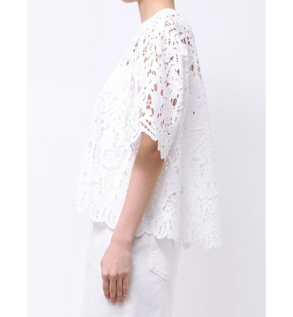 ELENDEEK「LACE T-BL」|シャツ・ブラウス|