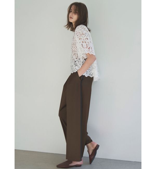 ELENDEEK「LACE T-BL」|シャツ・ブラウス|