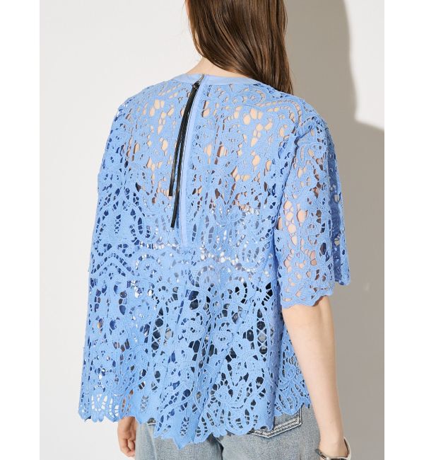 ELENDEEK「LACE T-BL」|シャツ・ブラウス|