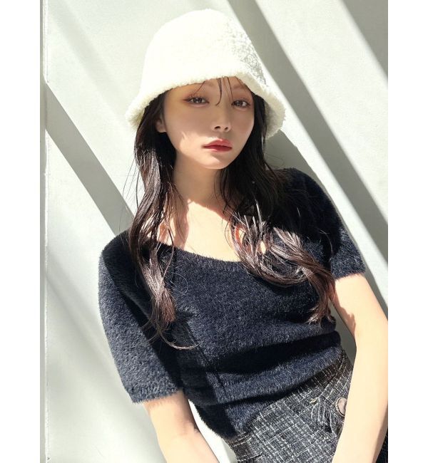 RESEXXY「ブラッシュドベルハット」|ハット|