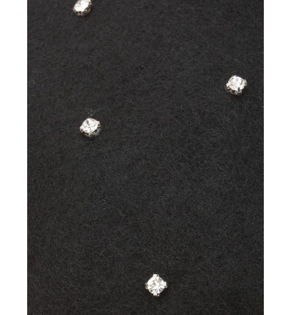 RESEXXY「ビジューポイントベレー帽」|ハンチング・ベレー帽|