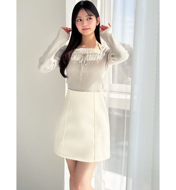 RESEXXY「台形ミニスカート」|スカート|