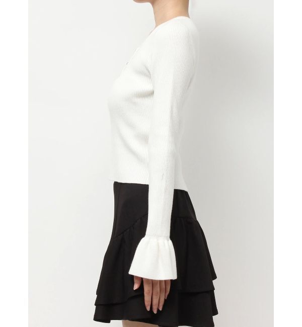 RESEXXY「ヘンリーネックニットトップス」|ニット・セーター|