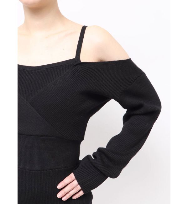 RESEXXY「レイヤードニットワンピース」|ワンピース|