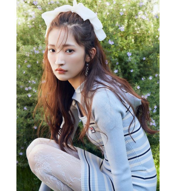 RESEXXY「【FILA】フーディミニニットワンピース」|ワンピース|