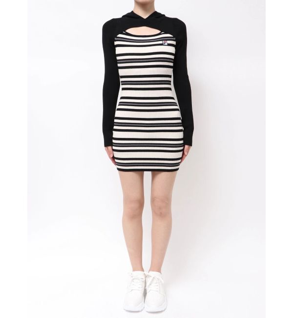 RESEXXY「【FILA】フーディミニニットワンピース」|ワンピース|