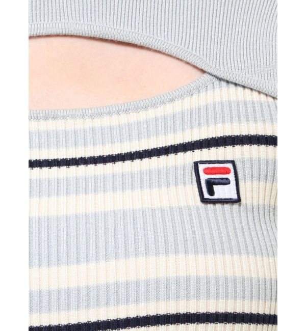 RESEXXY「【FILA】フーディミニニットワンピース」|ワンピース|