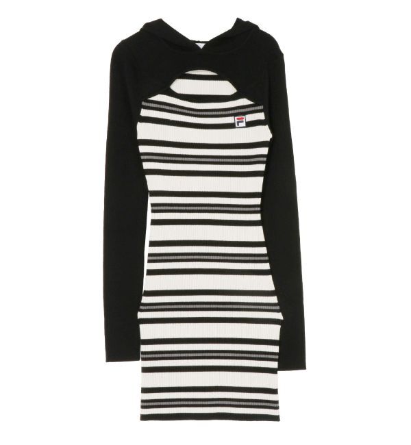 RESEXXY「【FILA】フーディミニニットワンピース」|ワンピース|