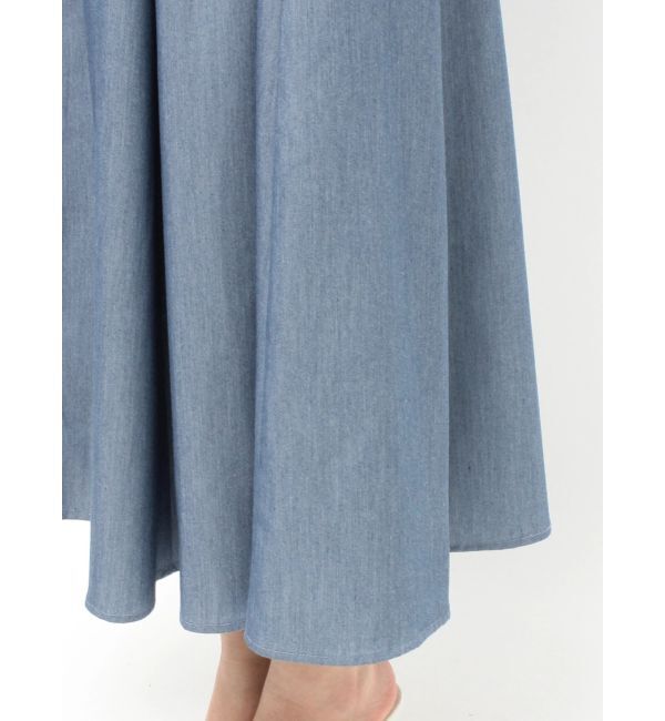 RESEXXY「バイカラーピンタックフレアワンピース」|ワンピース|