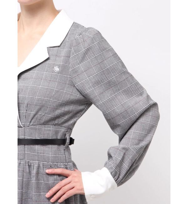 dazzlin「【POLO BCSコラボ】テーラーカラーフレアワンピース」|ワンピース|