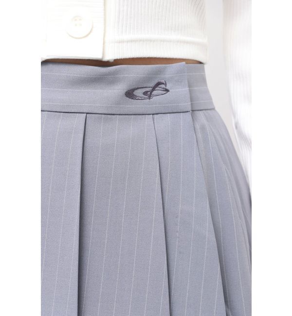 EMODA「2ピースレイヤースカートパンツ」|スカート|グレー