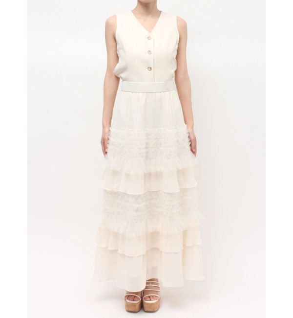 MERCURYDUO「ティアードボリュームスカート」|スカート|