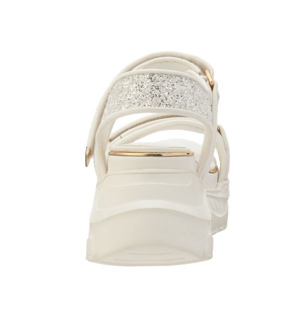 MERCURYDUO「ダブルベルトメタルラインスポサン」|サンダル|