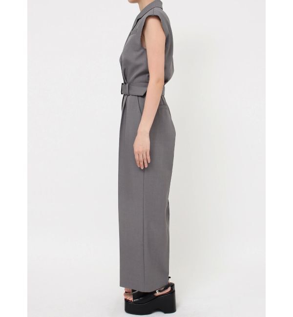 MURUA「テーラードノースリオールインワン」|オールインワン|