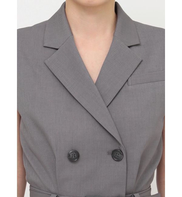 MURUA「テーラードノースリオールインワン」|オールインワン|