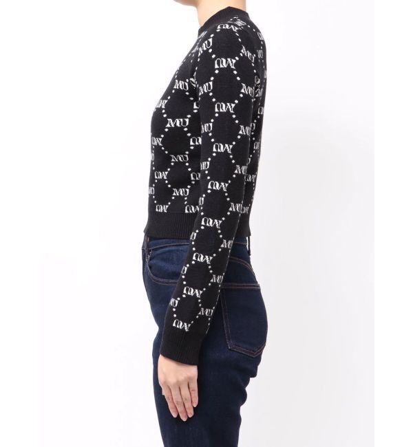 MURUA「モノグラムバイカラーニット」|ニット・セーター|