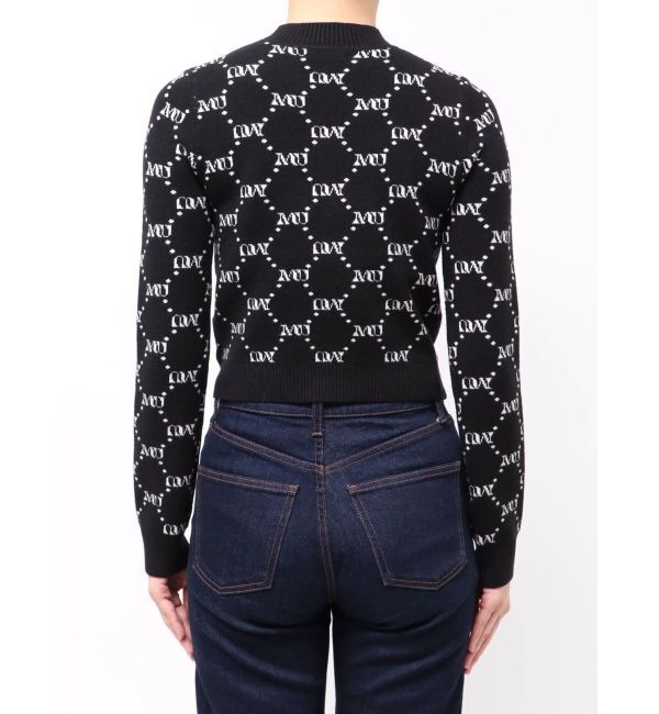 MURUA「モノグラムバイカラーニット」|ニット・セーター|