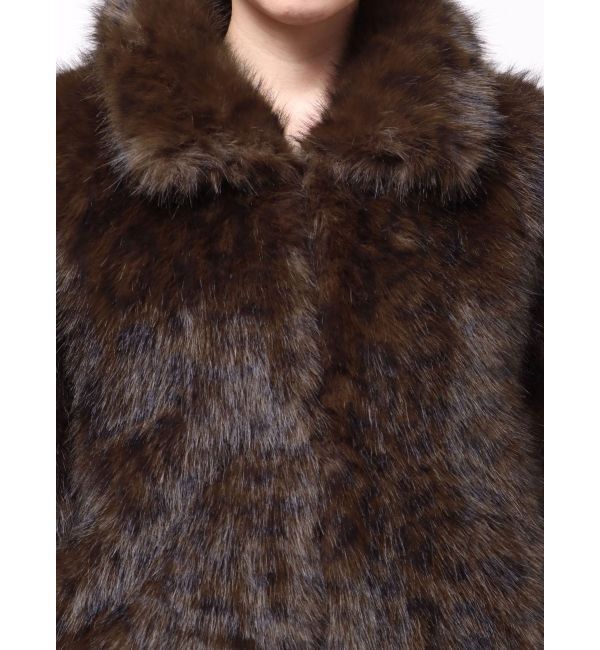 MURUA「レオパードフェイクファーコート」|その他|