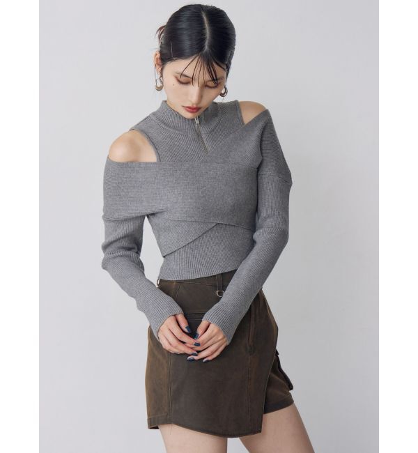 MURUA「ワンサイドスリットカーゴショートパンツ【セット販売対象】」|その他|