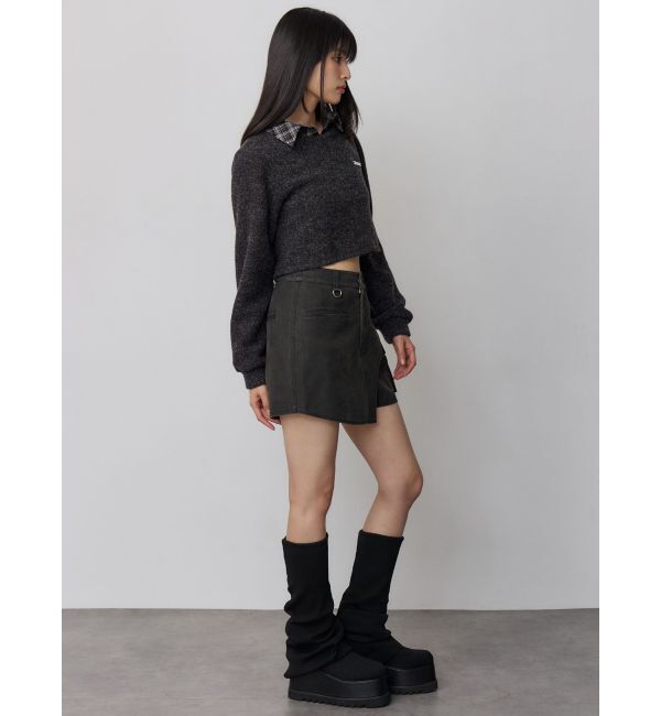 MURUA「ワンサイドスリットカーゴショートパンツ【セット販売対象】」|その他|