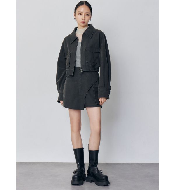 MURUA「ワンサイドスリットカーゴショートパンツ【セット販売対象】」|その他|