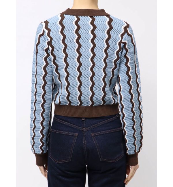 MURUA「ウェーブパターンリブニット」|ニット・セーター|
