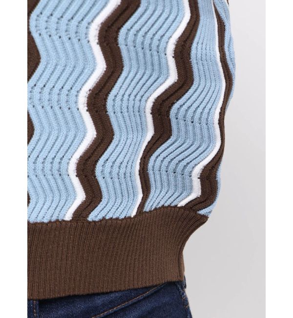 MURUA「ウェーブパターンリブニット」|ニット・セーター|