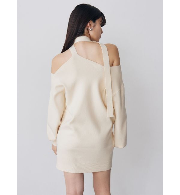 MURUA「アシメショルダーミニワンピース」|ワンピース|