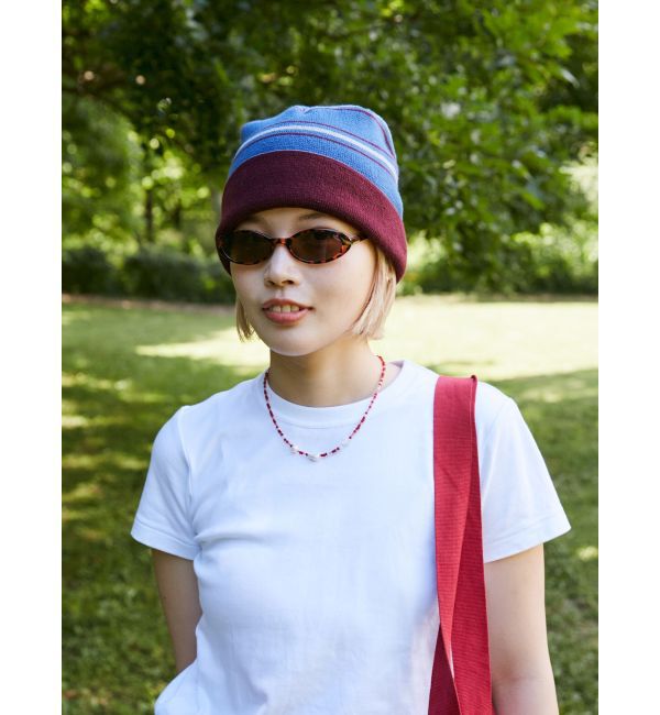 Ungrid「ボーダーニット帽」|ニット帽|