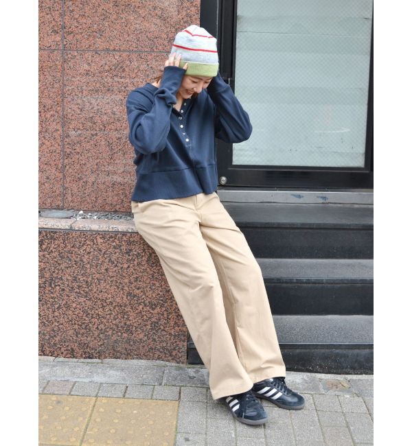 Ungrid「ボーダーニット帽」|ニット帽|